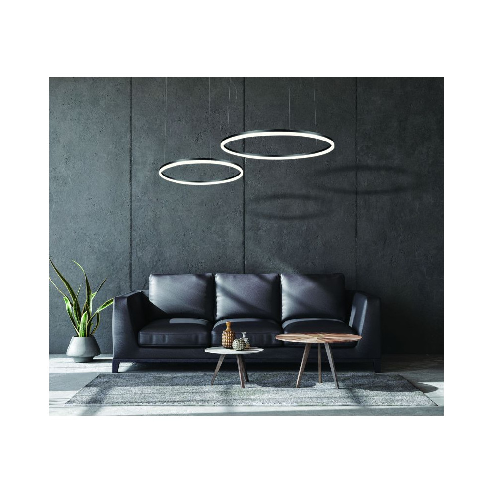 Pendant Light ZAMBELIS D600 42W DESIGN Matte White 20261