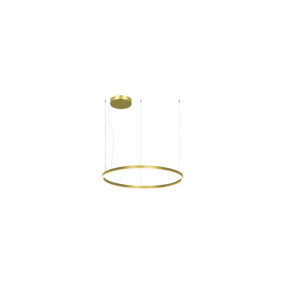 Pendelleuchte ZAMBELIS D600 42W DESIGN Mattes Gold 22239