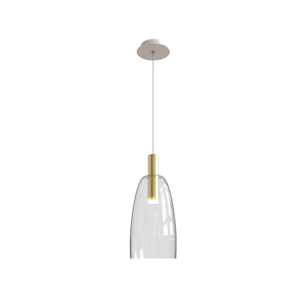 Pendelleuchte ZAMBELIS D140 5W DESIGN Mattgold 1966