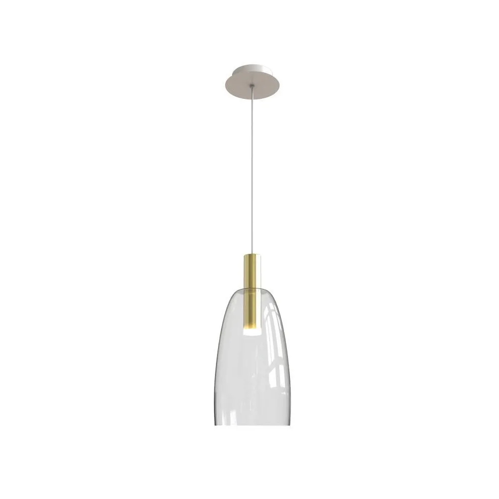 Pendelleuchte ZAMBELIS D140 5W DESIGN Mattgold 1966
