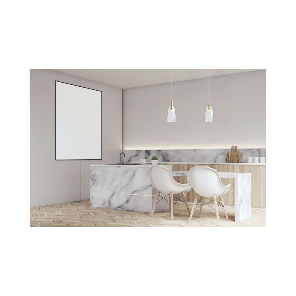 Pendelleuchte ZAMBELIS D140 5W DESIGN Mattgold 1966