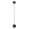 Hanglamp ZAMBELIS D48 4,5W DESIGN Zwart Zandkleur 1902