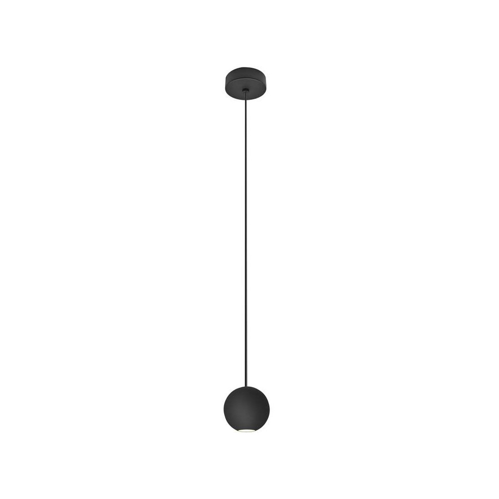 Pendant ZAMBELIS D48 4.5W DESIGN Sandblasted Black 1902