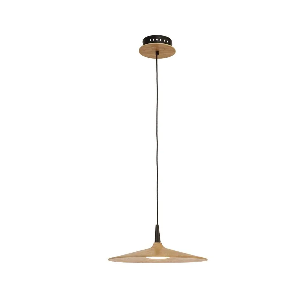 Pendelleuchte ZAMBELIS D250 8W DESIGN Holz 19150
