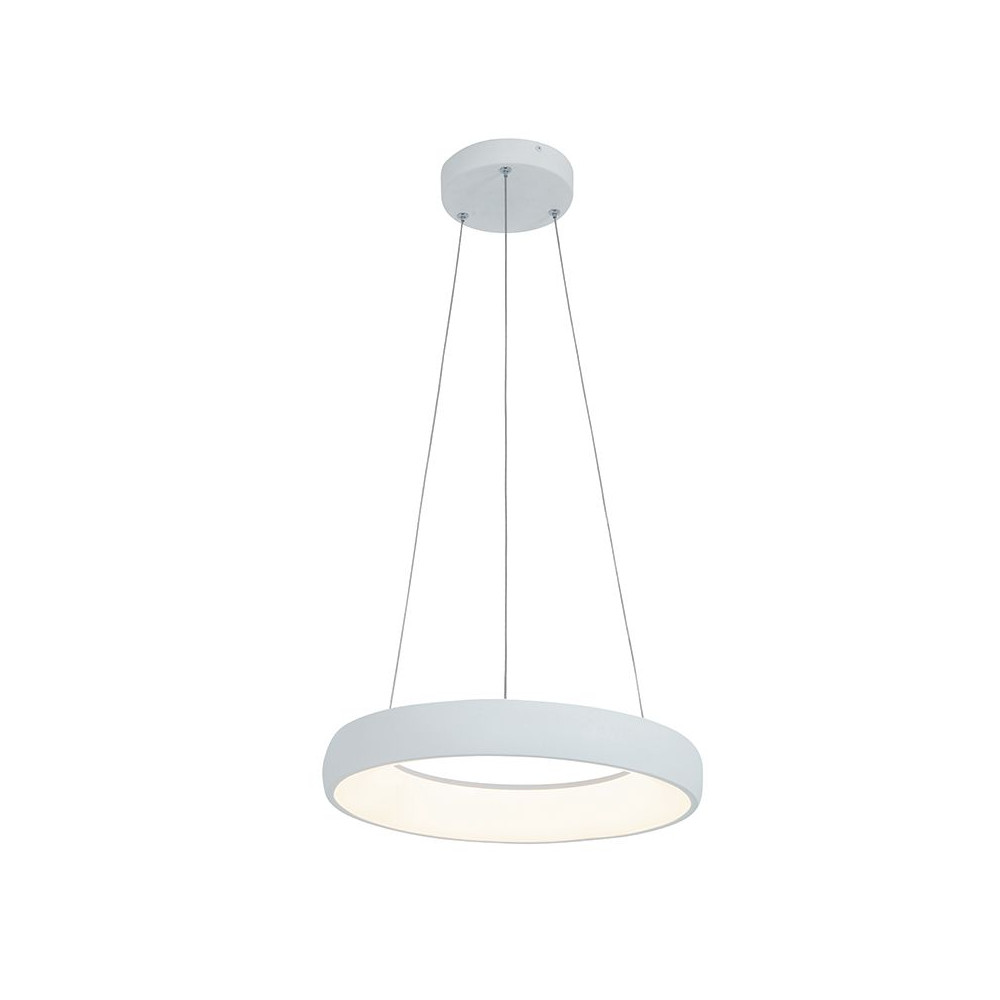 Pendelleuchte ZAMBELIS D400 30W DESIGN Sandgestrahltes Weiß 2045