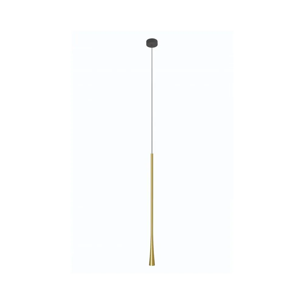 Pendelleuchte ZAMBELIS D32 7W DESIGN Kupfer und Schwarz Matt 20143 FS