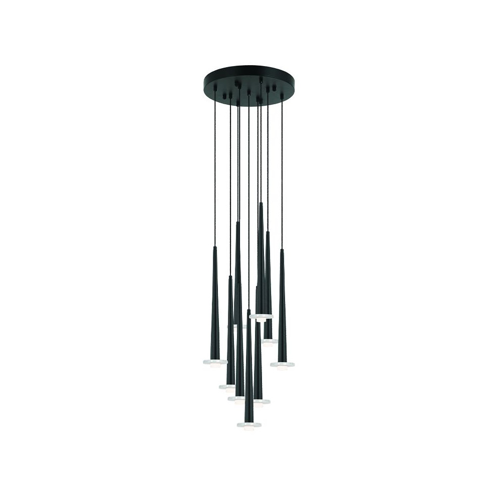 Pendant Light ZAMBELIS D70 27W DESIGN Sand Black and White Marble 22113