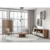 Suspension ZAMBELIS D450 5xG9 DESIGN Blanc Fumé et Verre Glacé Sans source 23057