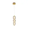 Pendelleuchte ZAMBELIS D120 12W DESIGN Mattgold 23062