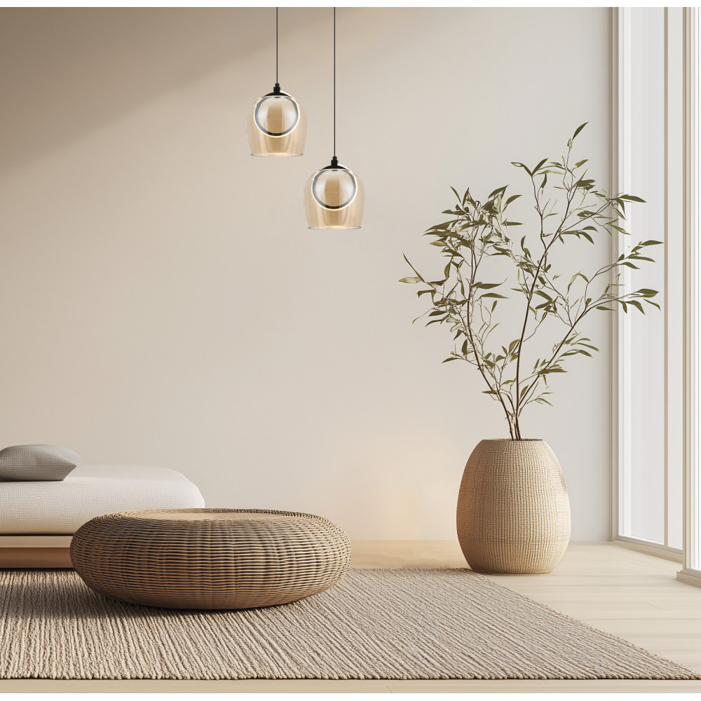 Pendant Light ZAMBELIS D200 6W DESIGN Gold 23079