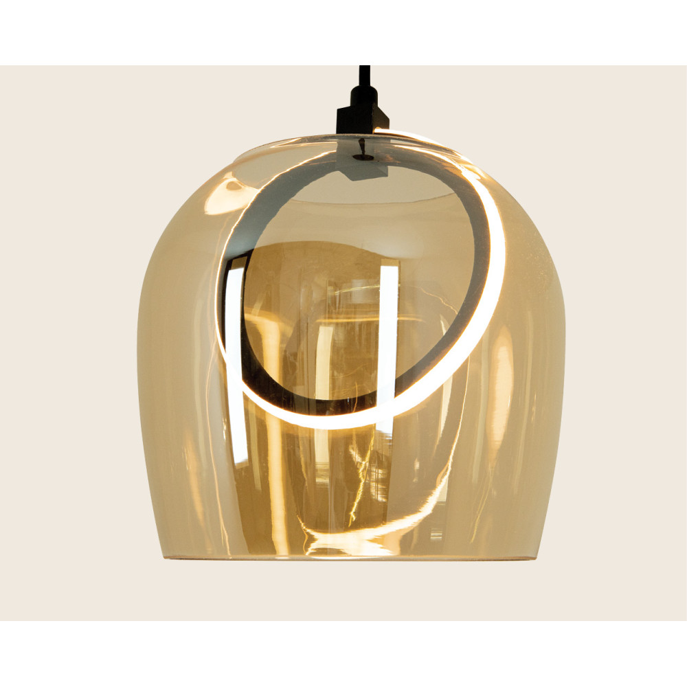 Pendelleuchte ZAMBELIS D200 6W DESIGN Gold 23079