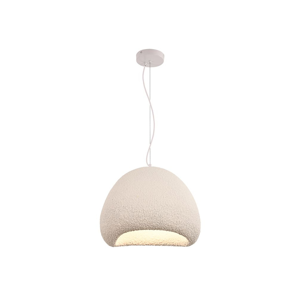 Hanglamp ZAMBELIS D400 E27 DESIGN Wit Zonder Lichtbron 23161