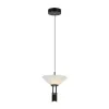 Suspension ZAMBELIS D210 10W Dimmable Direct/Indirect DESIGN Noir Mat 23198 FS