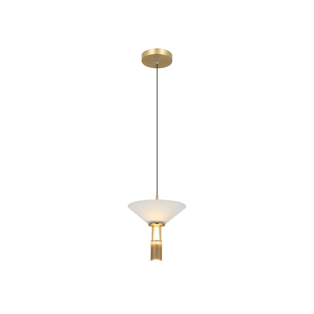 Suspension ZAMBELIS D210 10W Dimmable Direct/Indirect DESIGN Or Mat 23199 FS