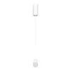 Suspension ZAMBELIS D45 7W Dimmable DESIGN Blanc Sablé 25139