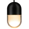 Pendelleuchte ZAMBELIS D45 7W DESIGN Schwarz Sandgestrahlt 25140