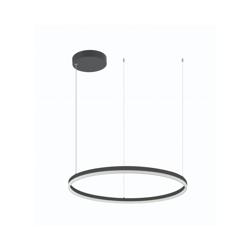 Pendelleuchte ZAMBELIS D800 55W Dimmbar DESIGN Mattschwarz 20262