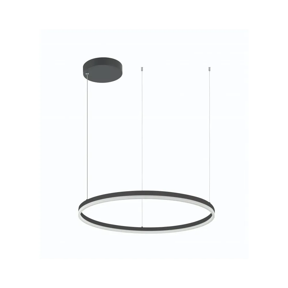 Pendelleuchte ZAMBELIS D800 55W Dimmbar DESIGN Mattschwarz 20262