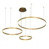 Hanglamp ZAMBELIS D800 136W Dimbaar DESIGN Mat Goud 1956-D