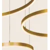 Hanglamp ZAMBELIS D800 136W Dimbaar DESIGN Mat Goud 1956-D