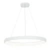 Pendelleuchte ZAMBELIS D800 60W DESIGN Weiß Gebürstet 2061