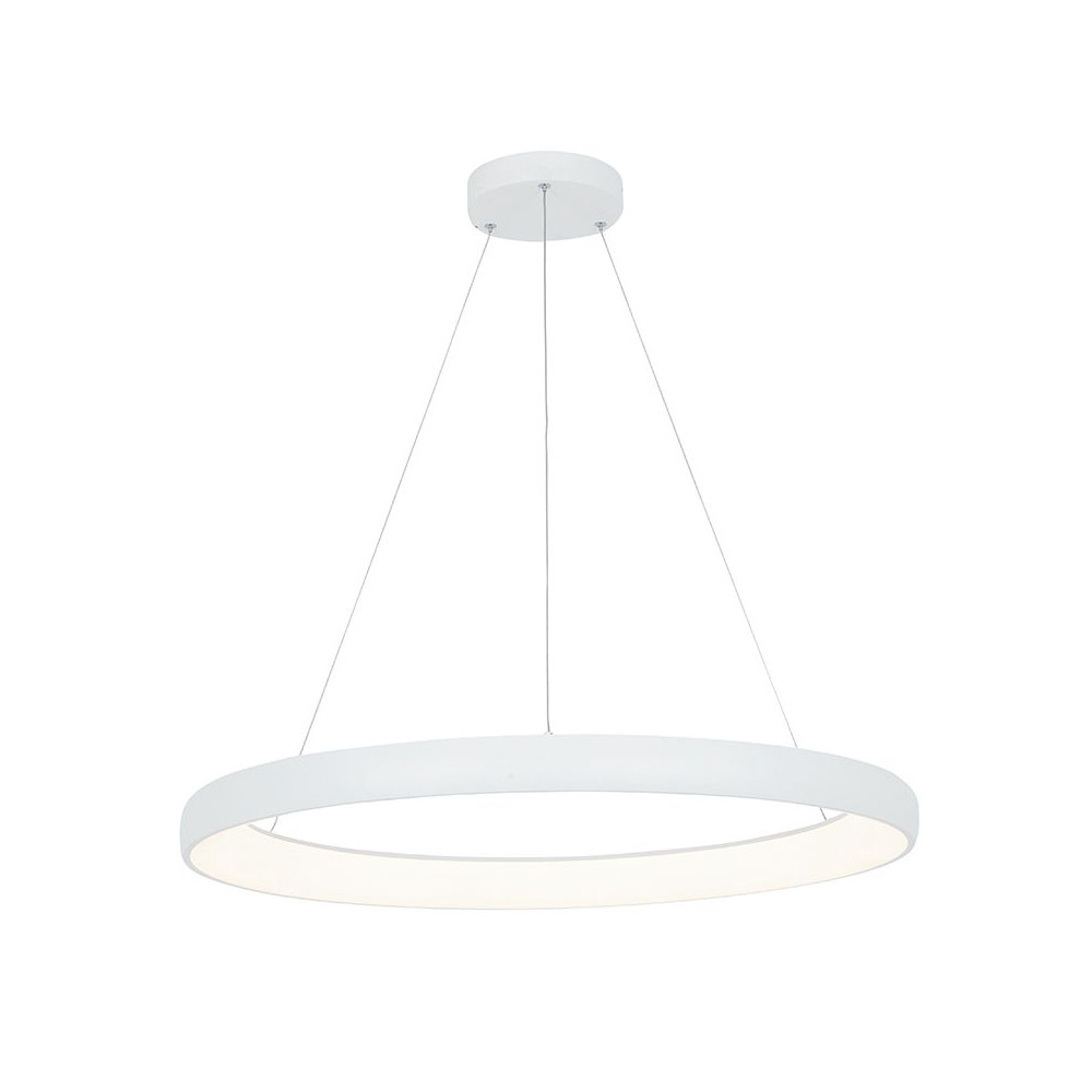 Pendant Light ZAMBELIS D800 60W DESIGN Sandblasted White 2061