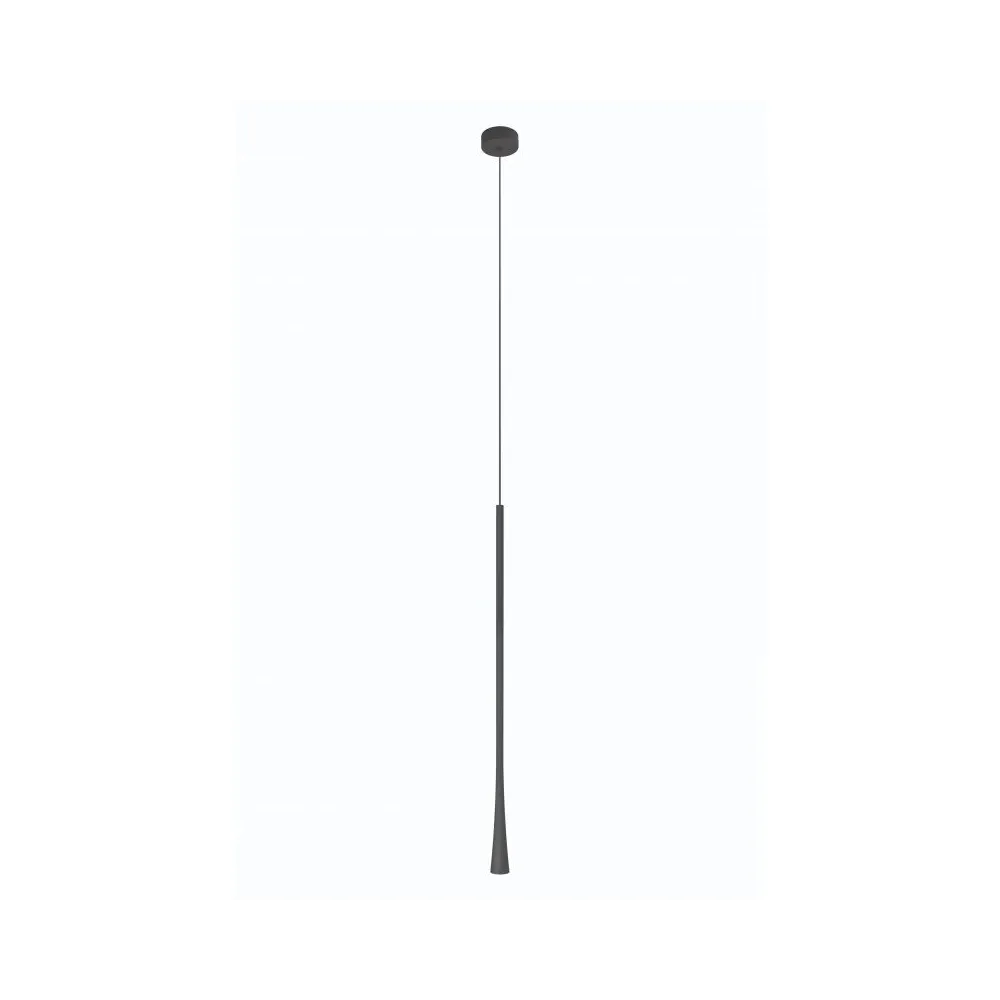 Pendelleuchte ZAMBELIS D32 7W DESIGN Schwarz Matt 20142 FS