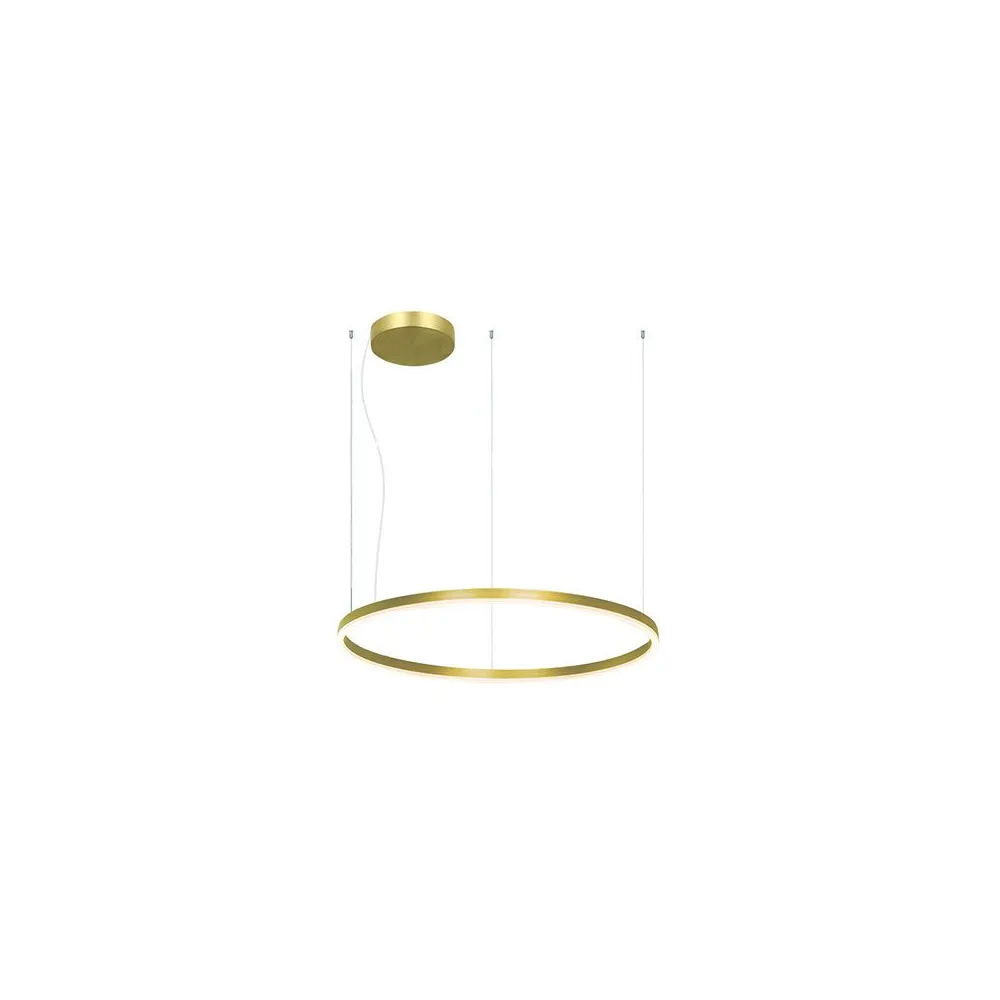 Suspension ZAMBELIS D800 57W Dimmable DESIGN Doré Mat 22240