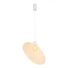 Suspension ZAMBELIS E27 DESIGN Blanc Sans Source 25173