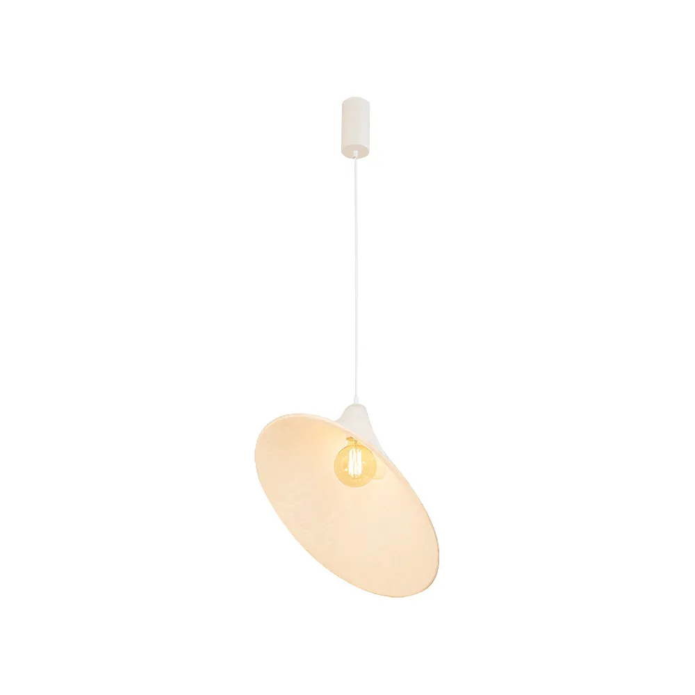 Pendelleuchte ZAMBELIS E27 DESIGN Weiß Ohne Leuchtmittel 25173