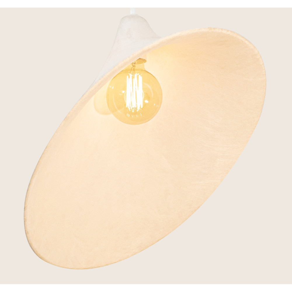 Hanglamp ZAMBELIS E27 DESIGN Wit Zonder Lichtbron 25173