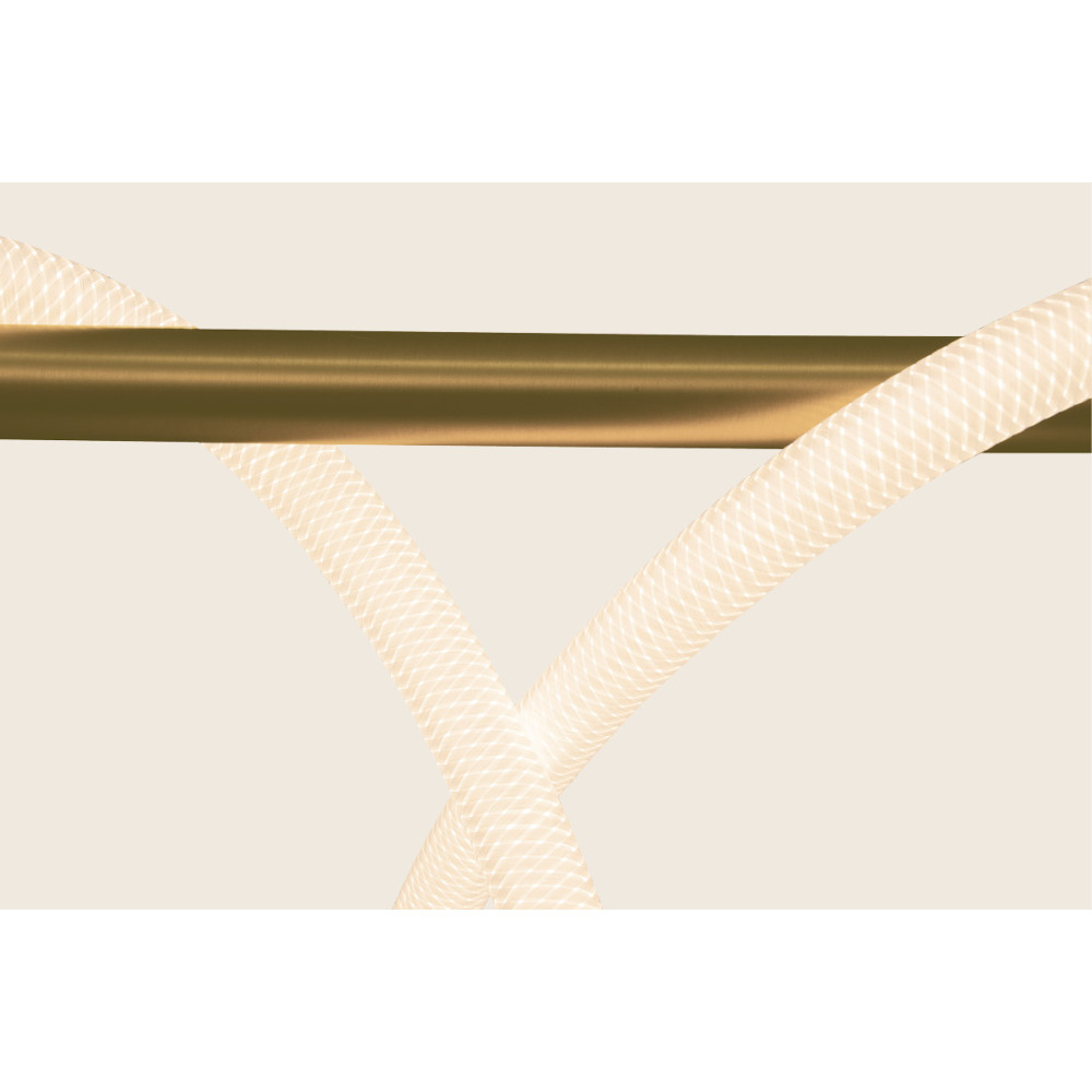 Suspension ZAMBELIS 60W DESIGN Matte Gold 19254 FS