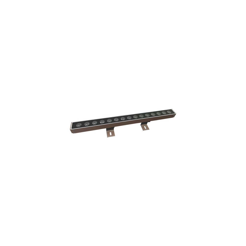 Wallwasher ZAMBELIS 18W 24V IP65 DESIGN Brun Foncé sans Driver E499