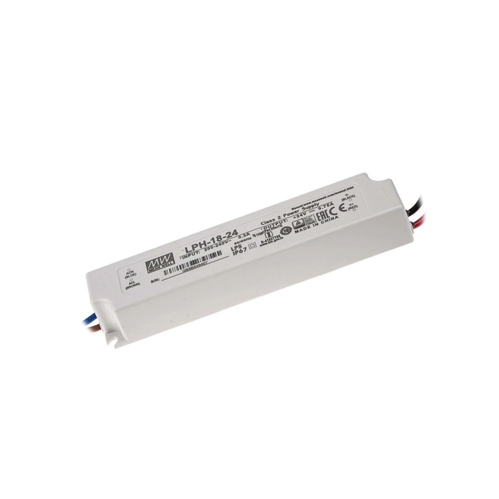ON/OFF ZAMBELIS Driver 24V 18W IP67 DESIGN LPH-18-24