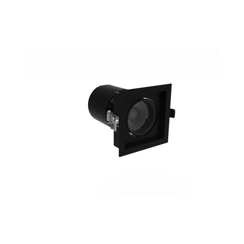 DownRay Oriënteerbaar CLAREO 10-30W SOLO DESIGN Zwart Zonder Driver