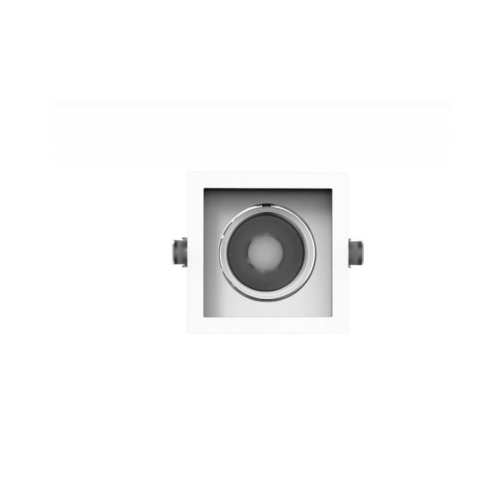DownRay Oriënteerbaar CLAREO 10-30W SOLO DESIGN Wit Zonder Driver
