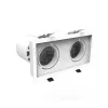 DownRay Schwenkbar CLAREO 2x10-30W DUO DESIGN Weiß Ohne Treiber
