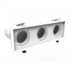 DownRay Schwenkbar CLAREO 3x10-30W TRIO DESIGN Weiß Ohne Treiber