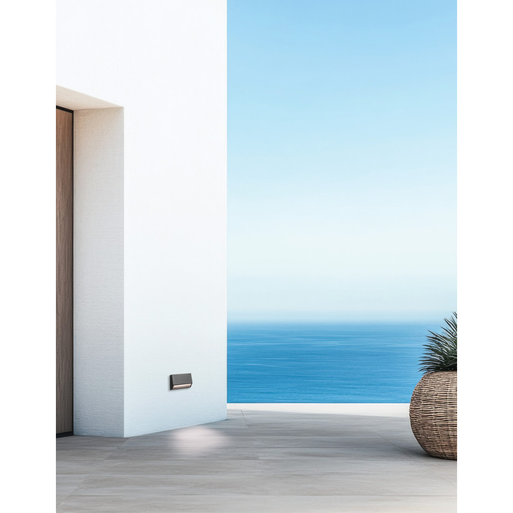 Außenwandleuchte ZAMBELIS 1,5W IP54 DESIGN Graphit E181