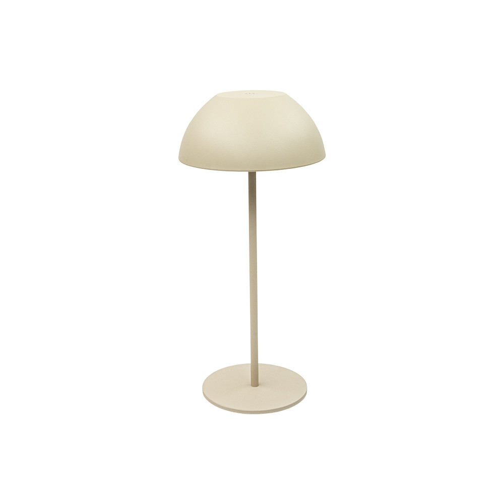 ZAMBELIS Outdoor Table Lamp Touch D130 2W Dimmable IP44 DESIGN Sand E486