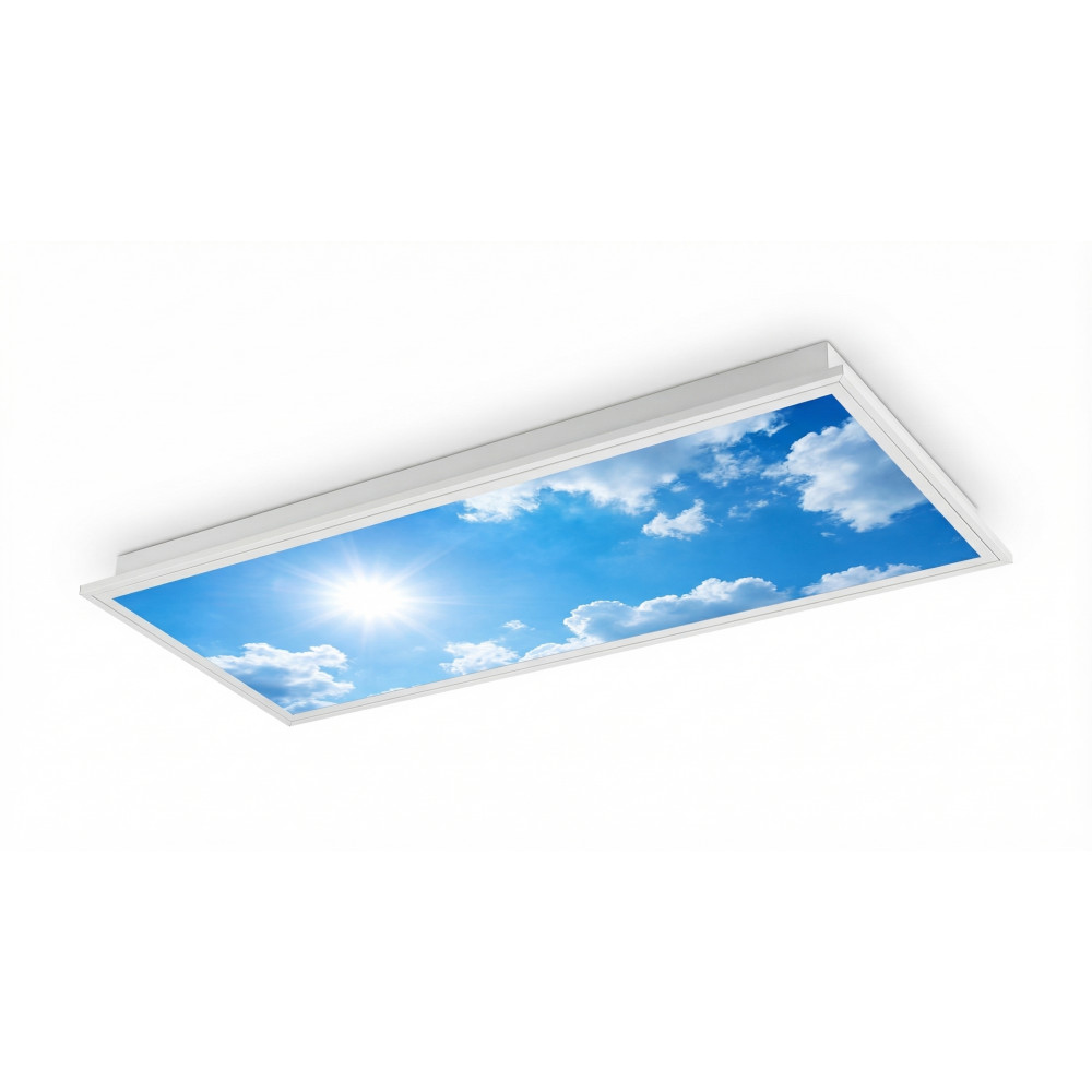 Siebbedrucktes Plexiglas 1200x300 DESIGN für Panel START 3 FS