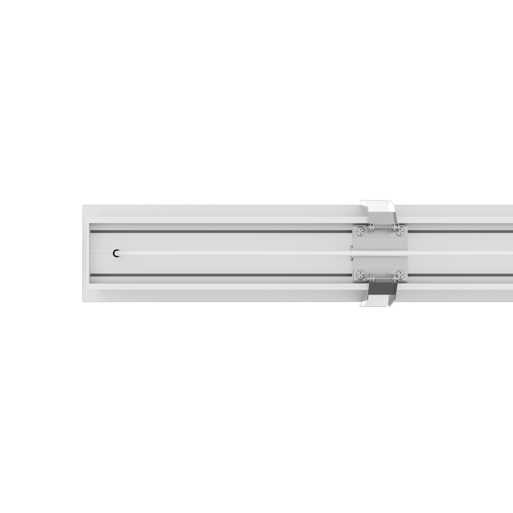 LineLED Inbouw CLAREO 150cm 40W 160lm/W ADVANCE 3 Wit Zonder driver