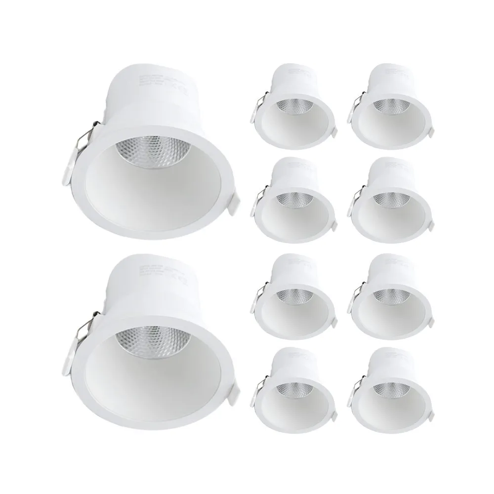 MiniRay CLAREO 6W IP44 START Weiß 10er Pack