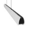 LineLED Skyline CLAREO 130cm 30W DESIGN - Weiße Garderobenhaken