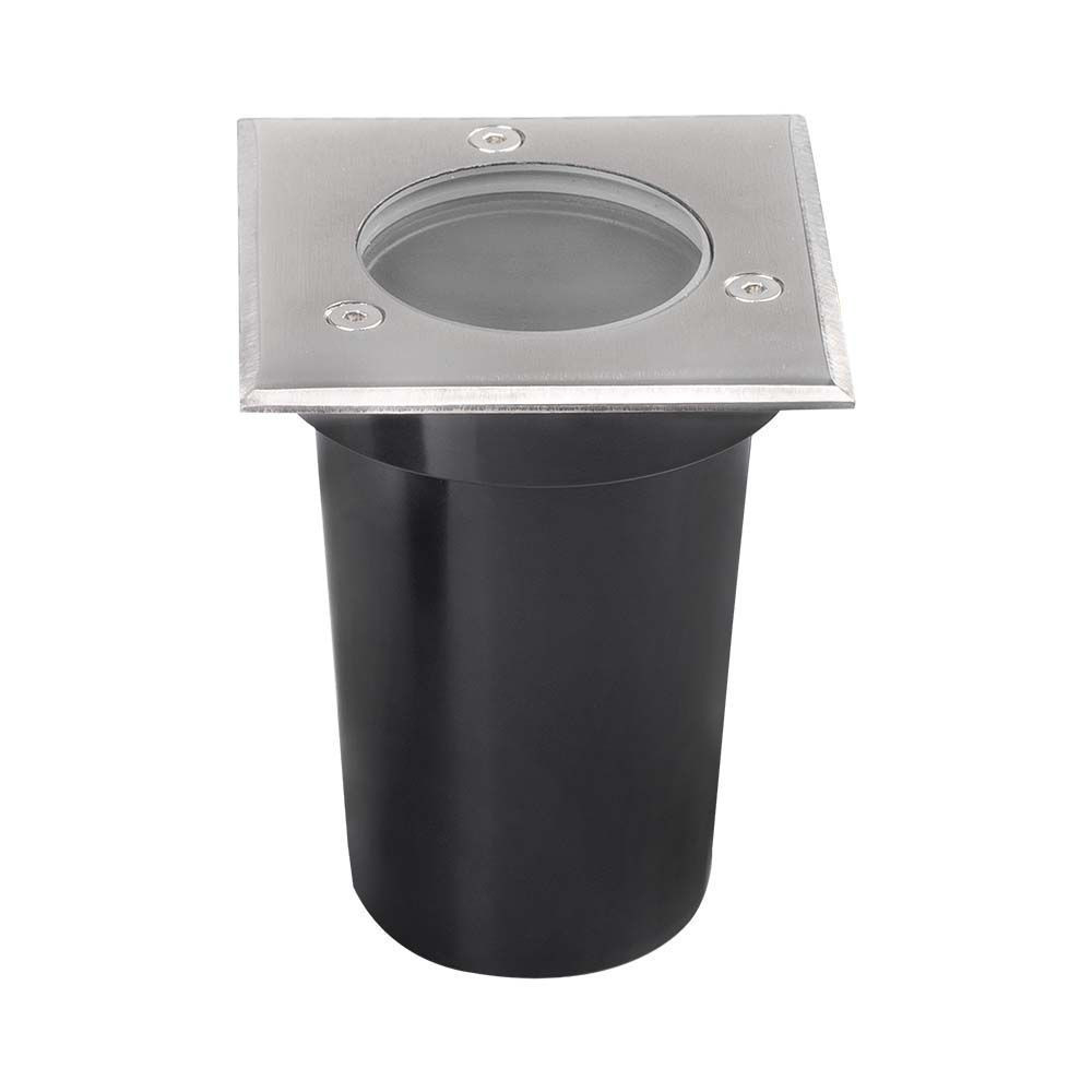 Encastré de Sol Extérieur V-TAC GU10 IP65 START Acier Carré START VT-1127