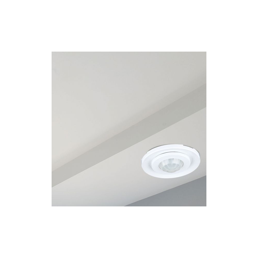 V-TAC START instelbare inbouw infrarood bewegingssensor Wit VT-8030