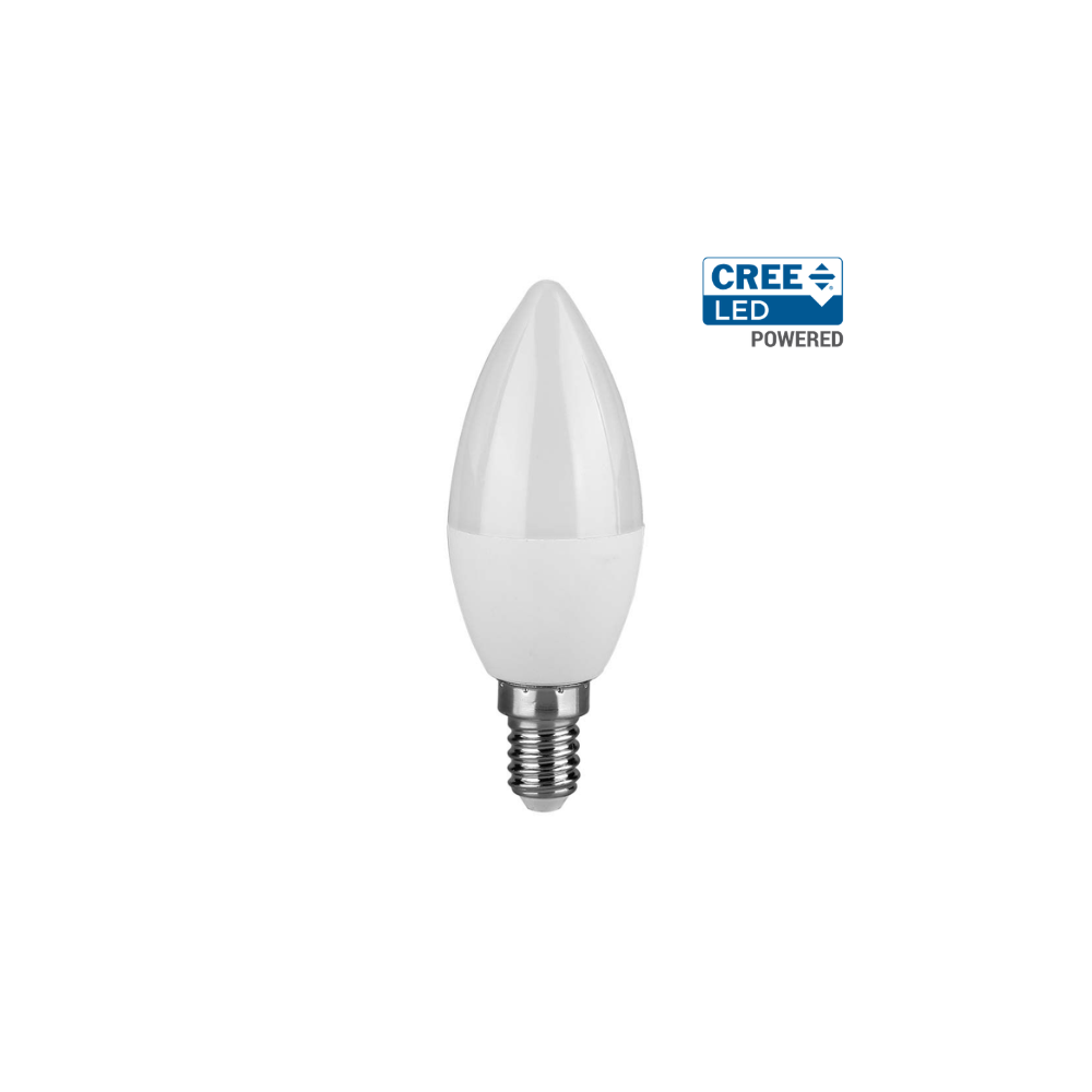 Bulbe LED E14 C37 V-TAC 6,5W CREE Chip START VT-268