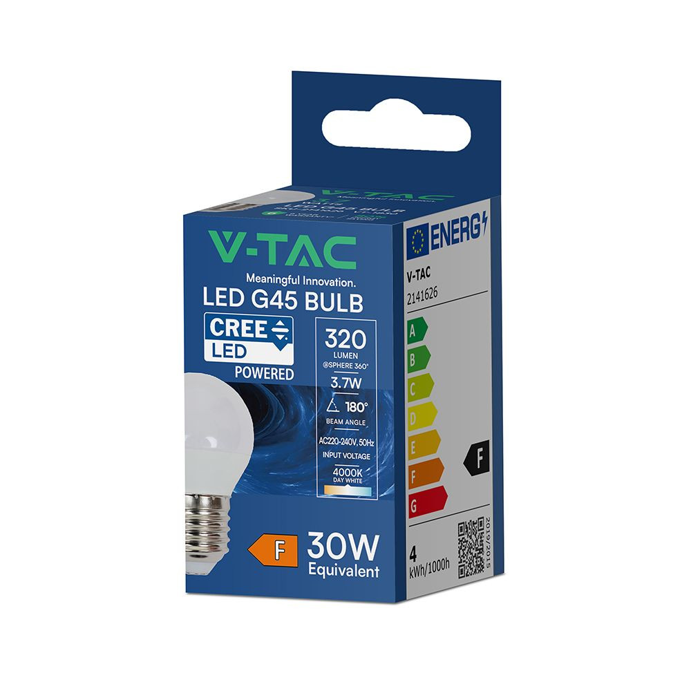 LED-lamp E24 G45 V-TAC 3,7W E27 CREE Chip START VT-1830