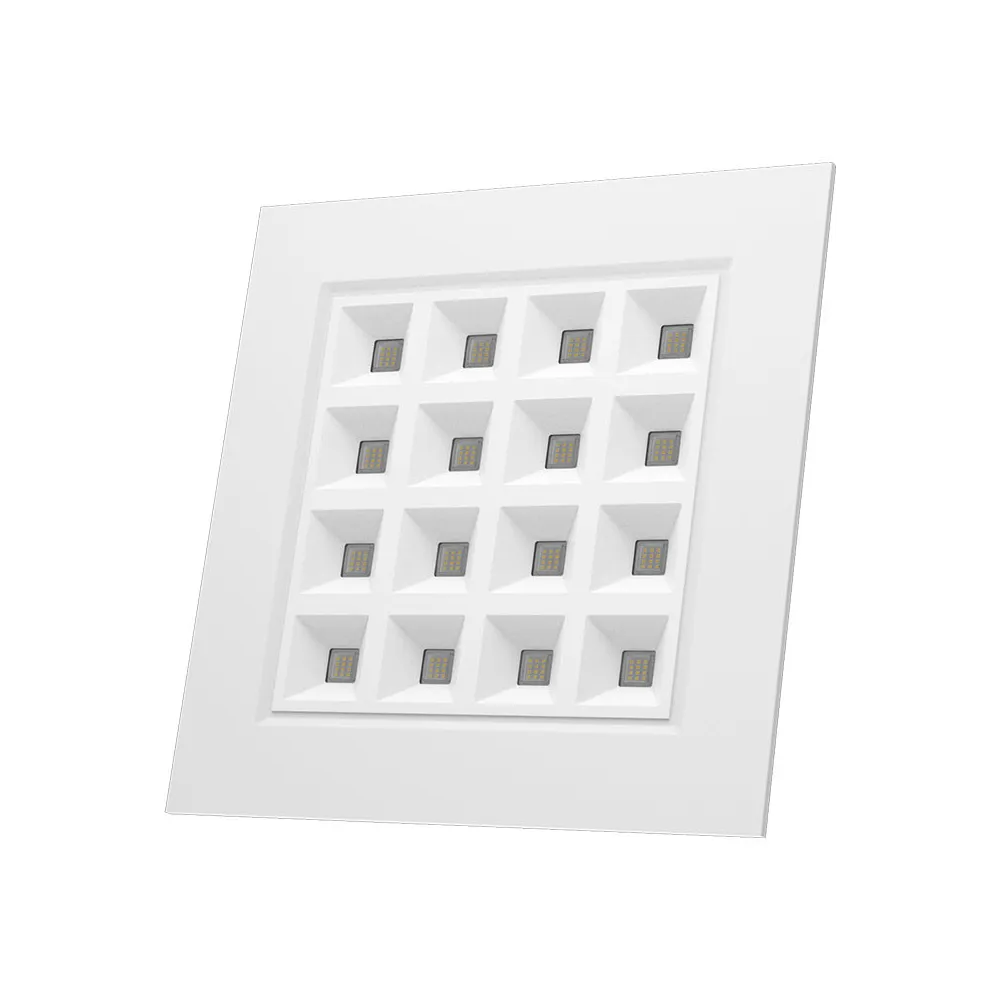 Panel Quadri CLAREO 600x600 25W 140lm/W DESIGN Ohne Treiber