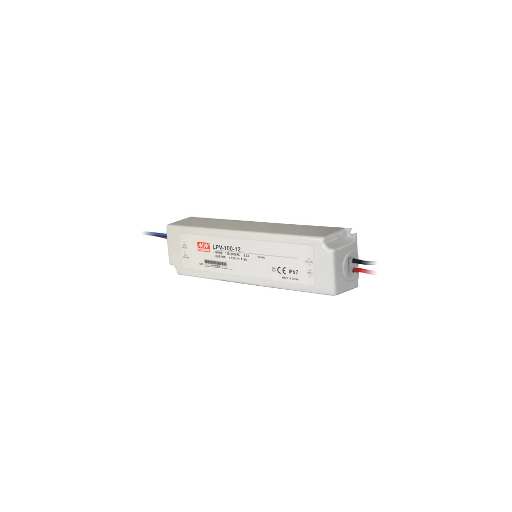 Driver ON/OFF MeanWell 12VDC 60W IP67 Deco LPV-60-12